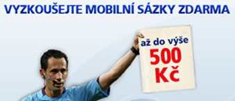 Vyzkoušejte mobilní sázky zdarma na Sportingbet.cz