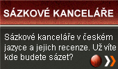Sazky a sázení online - Sázkové kanceláře